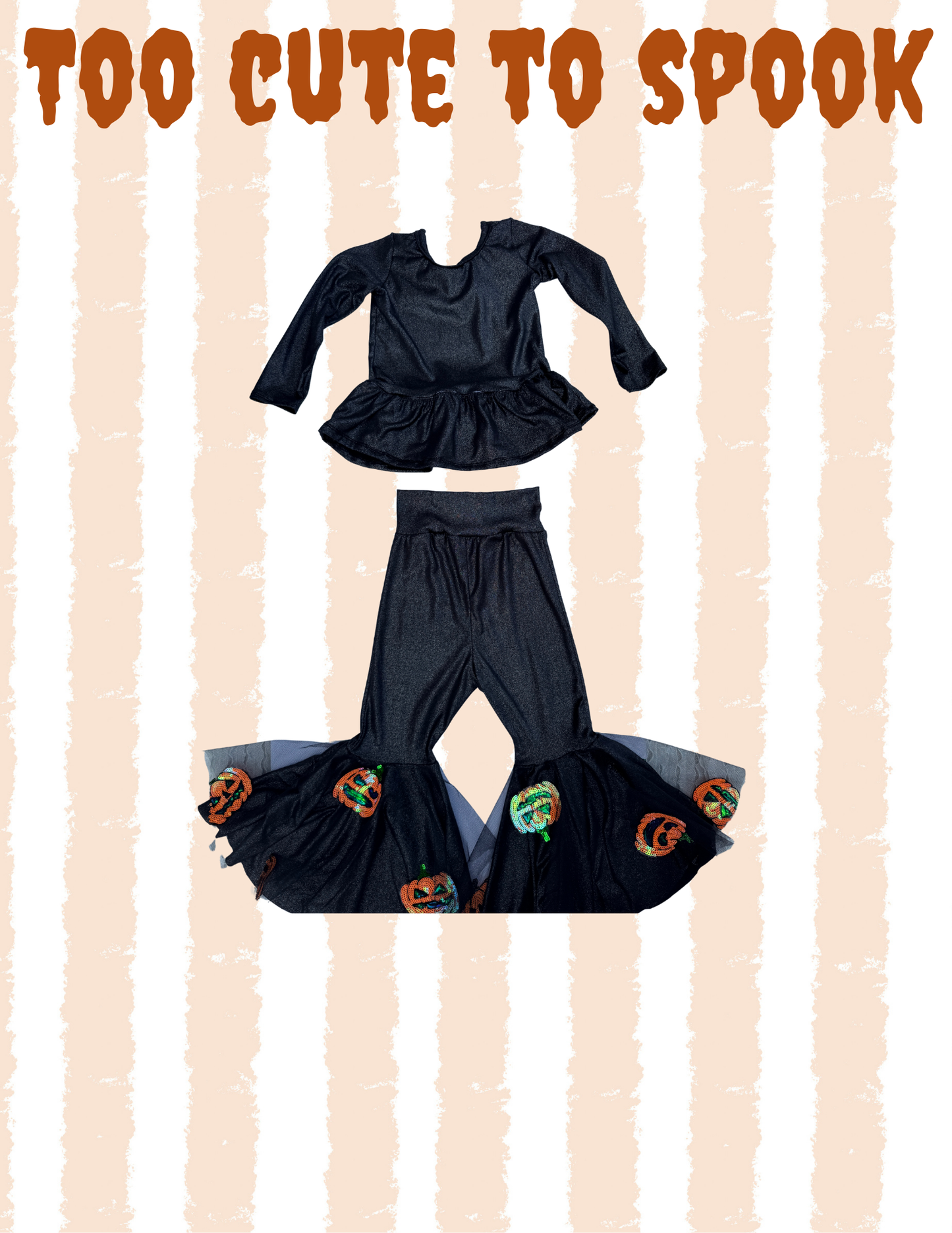Peplum/Tube Top with Bells