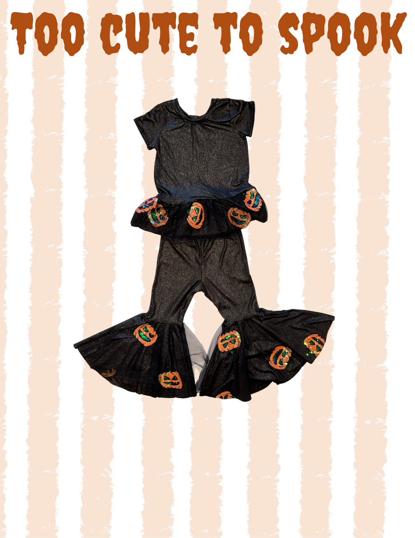 Peplum/Tube Top with Bells