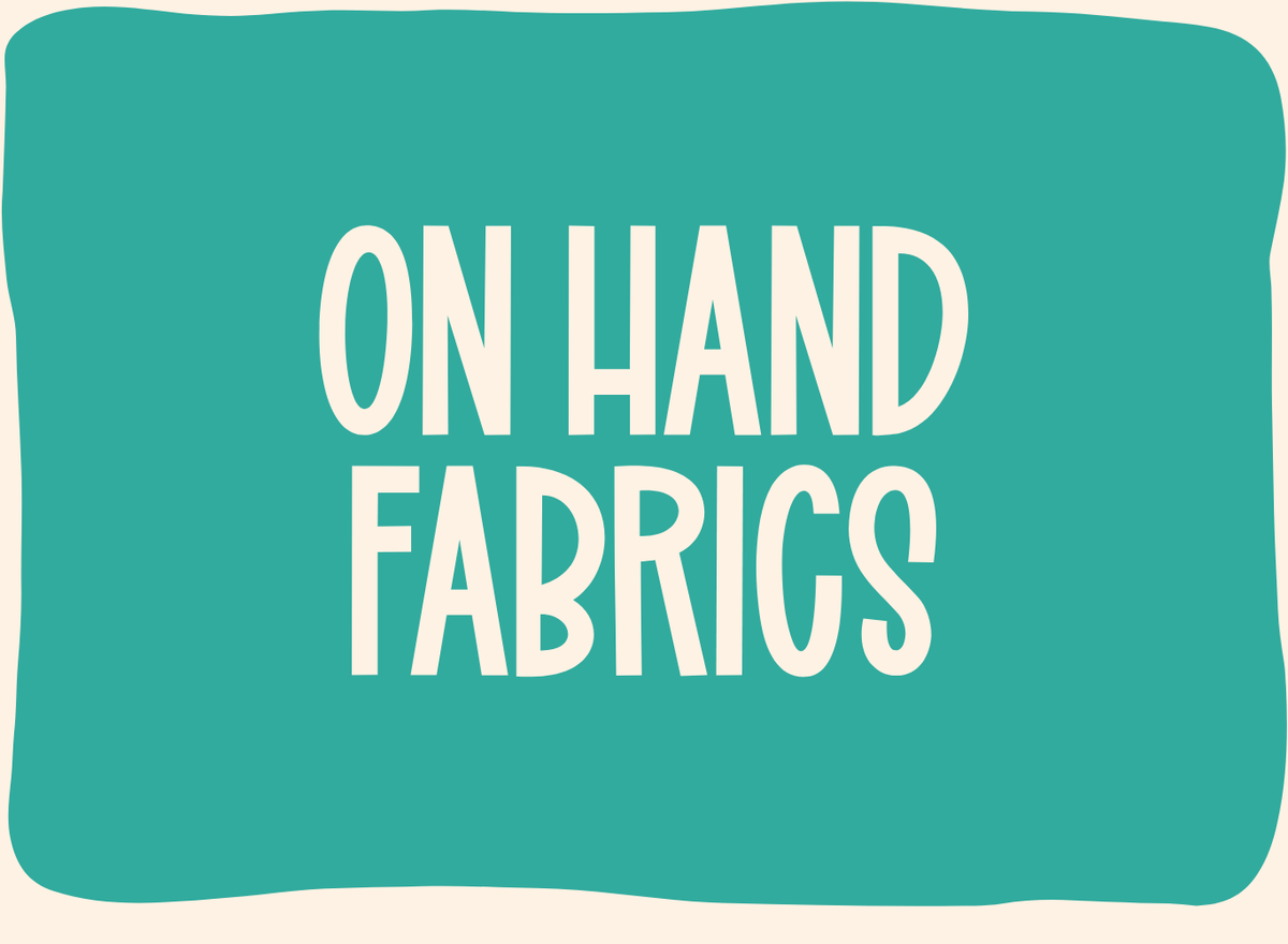 On hand fabrics